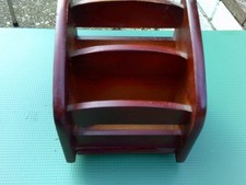 remote control holder wooden