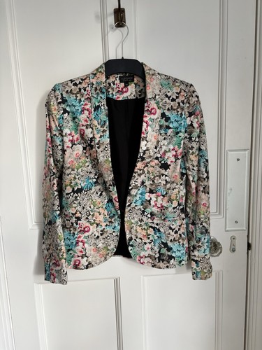 Topshop fully lined floral - topshop,