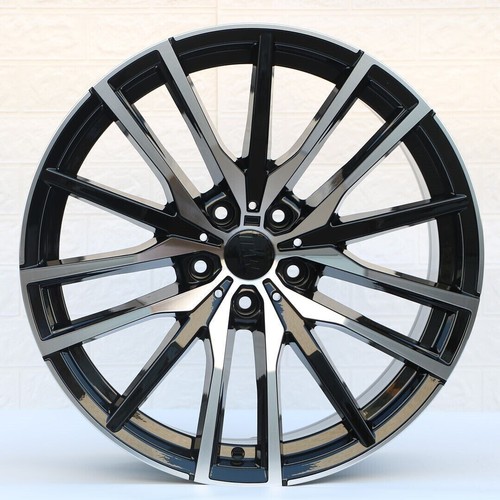 Black machined staggered - black,