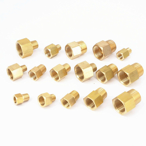 Unf male to female brass - 7/16",