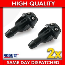 2X FRONT WINDSCREEN WASHER