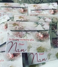 In Loving Memory Of A Dear Nan Sentimental Keepsake Gift Wish Bracelet