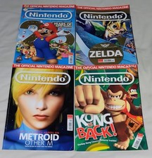 4x Official Nintendo Magazines