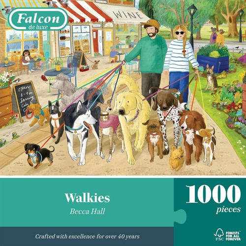 Falcon walkies 1000 piece - falcon,