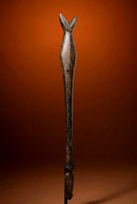 Fine old bwa flute - a,