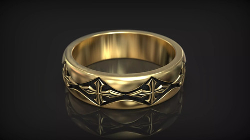 Gold tone celtic - gold,