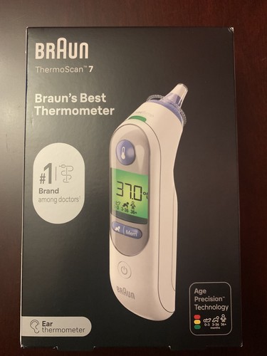 Braun thermoscan with age - with,