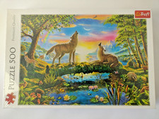Wolves In Nature 500 Piece