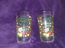 2 x Inches Pint Glasses - Cider - Beer  - Barely Used CE stamped - Home Bar