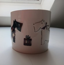 Scottie Dog Christmas Candle