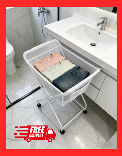 Avilo folding laundry trolley - folding,