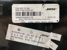 2002 MERCEDES BENZ S55 AMG OEM