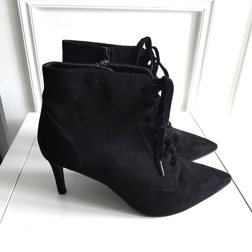 Faux suede black - m&s,