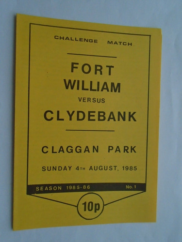 Fort william clydebank - v,