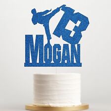 Personalised Glitter Karate