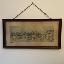 *RARE* ORIGINAL FRAMED LNER