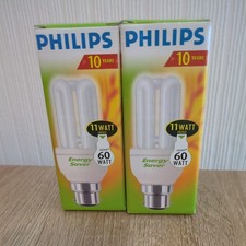 2x Philips Genie 11 Watt 60W