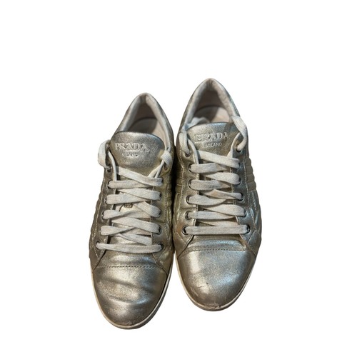 Prada milano metallic gold - prada,
