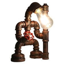 Steampunk robot table - robot,