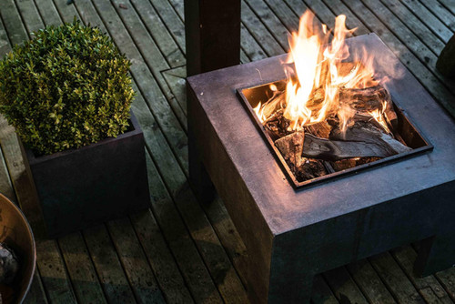 Outdoor garden fire bowl - garden,