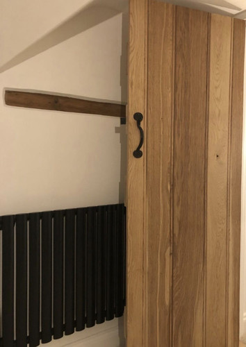 Solid oak ledge and - solid,