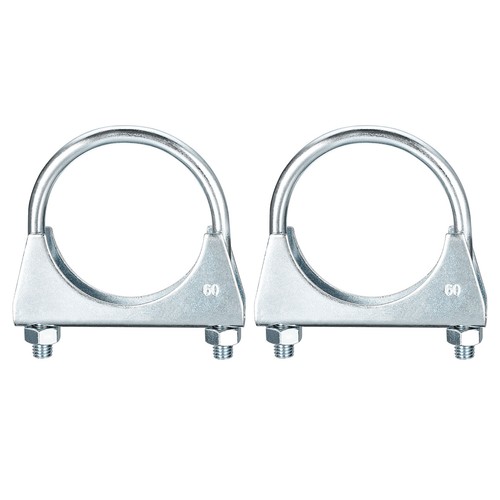 2pcs muffler bolt clamps for - u-bolt,