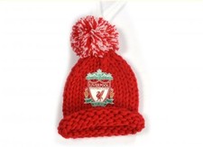 Liverpool FC Official Car Hanging Knitted Bobble Hat Crest LFC Gift