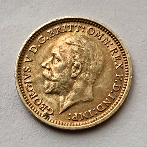 George british threepence - v,