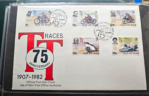 Isle man races 75th - man,
