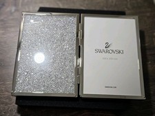 Swarovski Crystal Double Photo Frame 15.7 X 10.9 X 1.9 cm New Condition Boxed