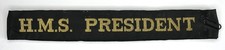 Vintage HMS President Cap