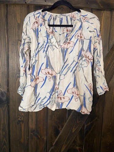 Tucker floral silk - silk, linen