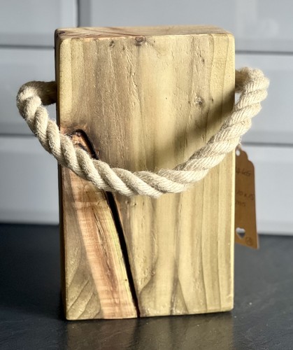 Handmade chunky wooden door - handmade,