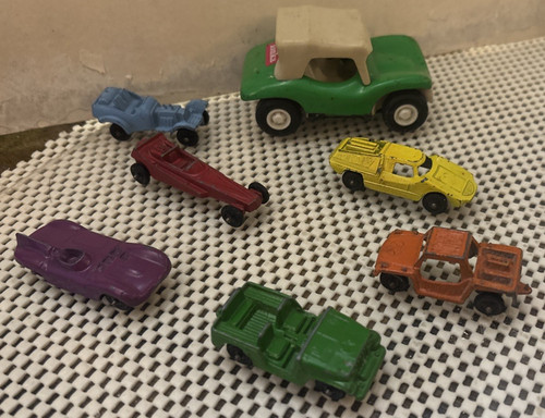Vintage toostie toy cars - toy,