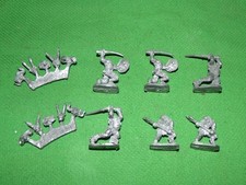 Vintage Lead 25mm Ral Partha Fantasy Beastmen Figures