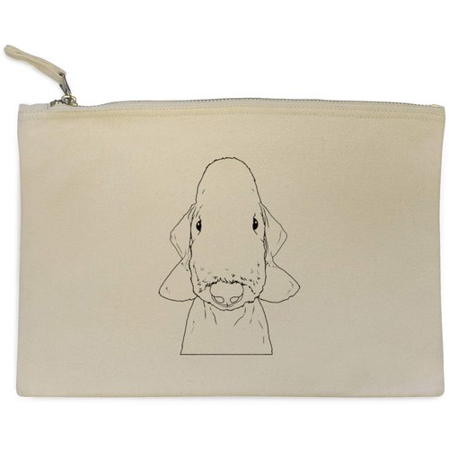 Bedlington terrier canvas - 'bedlington,