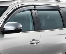 Black Wind Deflectors Door