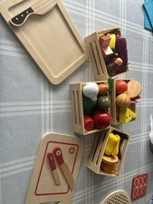 Wooden Fruit and Veg Toy Set