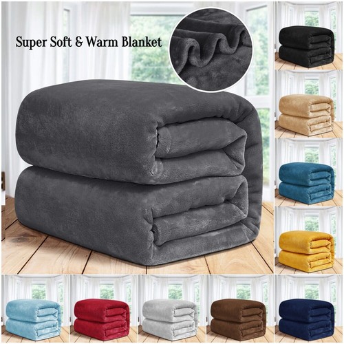 Luxury large blanket fleece - luxury,