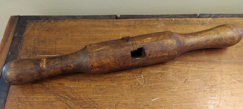 Antique vintage handle wood - handle,