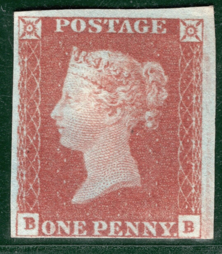 Penny red 1841 imperf - qv,