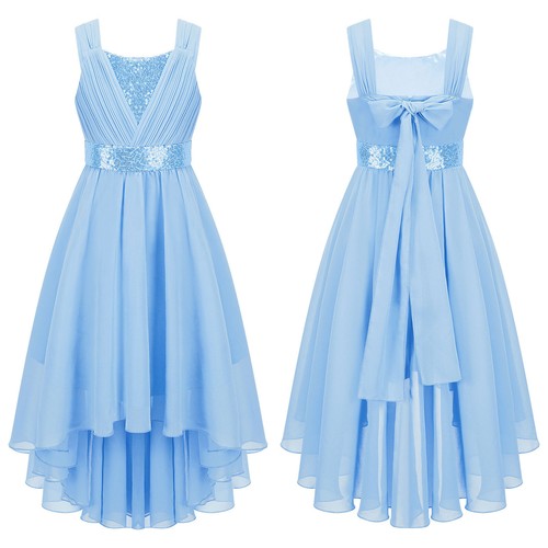 Kids girls sequin asymmetrical - sequin,