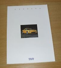 TVR Cerbera 4.2 4.5 4.0 Speed Six Brochure 1998-2000