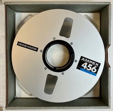 Ampex 456 GM branded 2" x 10.5" pro multitrack tape empty spool, excellent!