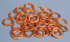 COPPER COMPRESSION WASHERS M8 to M18 Variety of SIZES, Sealing Washers