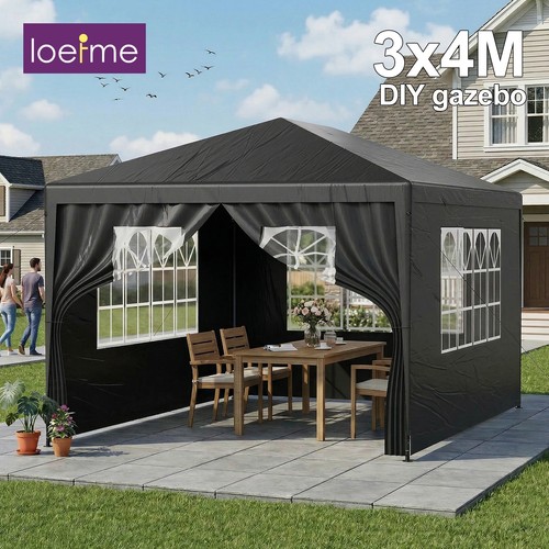 3x4m garden gazebo uv - garden,