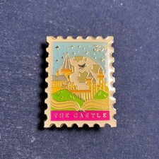 Hogwarts stamp shape Harry potter Metal & Enamel Pin badge art pins