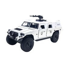 1/32 Military Refit Armored Car Alloy Diecasts Toy Off-road Vehicles Tank Kids