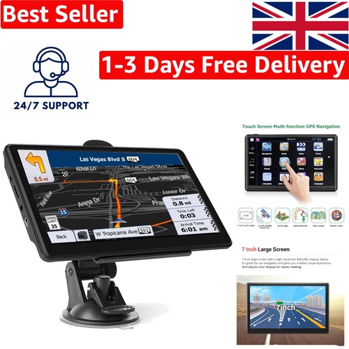 Inch touchscreen sat nav - 7-inch,