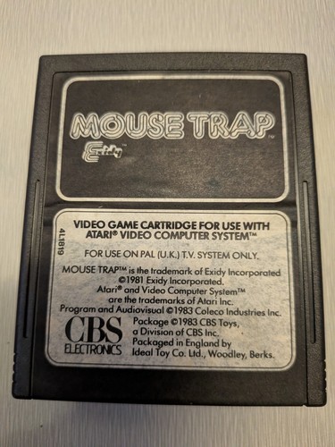 Mouse trap game atari - ,